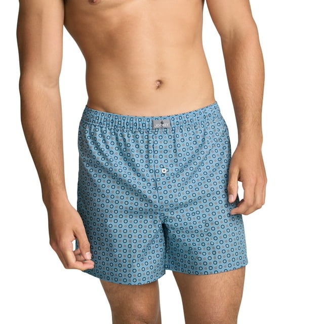 Jockey Boxeur Tissé 100 % Coton pour Hommes de 5 Po