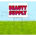 thumbnail image 1 of Beauty Supply (18" x 24") Yard Sign, Includes Metal Step Stake, 1 of 6