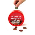 thumbnail image 2 of 1pc Emergency Coin Smash Piggy Bank Break Glass Novelty Savings Box for Kids Children, 2 of 10