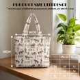 Eheartsgir Western Cowboy Design Soft Quilted Shopping Bag for Work ...