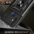 thumbnail image 3 of For Oppo A5 Pro Phone Phone Case, Impact Resistant Metal Ring Magnetic Support Kickstand Drop Protector Cover, 3 of 10