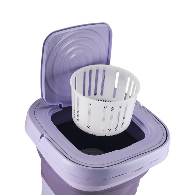 Folding Portable Washing Machine With Dryer Bucket For Clothes Socks  Underwear Mini Cleaning Machines Centrifugal Washer Travel - Portable  Washing Machine - AliExpress