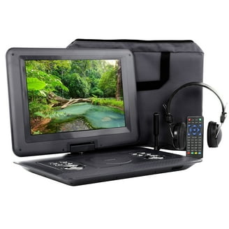 レコーダー LCD PORTABLE  TV/DVD,PLAYER 14.1 in. Portable DVD Player with Swivel TFT-LCD Screen, USB, SD