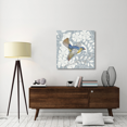 thumbnail image 2 of Global Gallery's 'Arts and Crafts Birds III Tone on Tone' by Elyse DeNeige Stretched Canvas Wall Art, 2 of 4