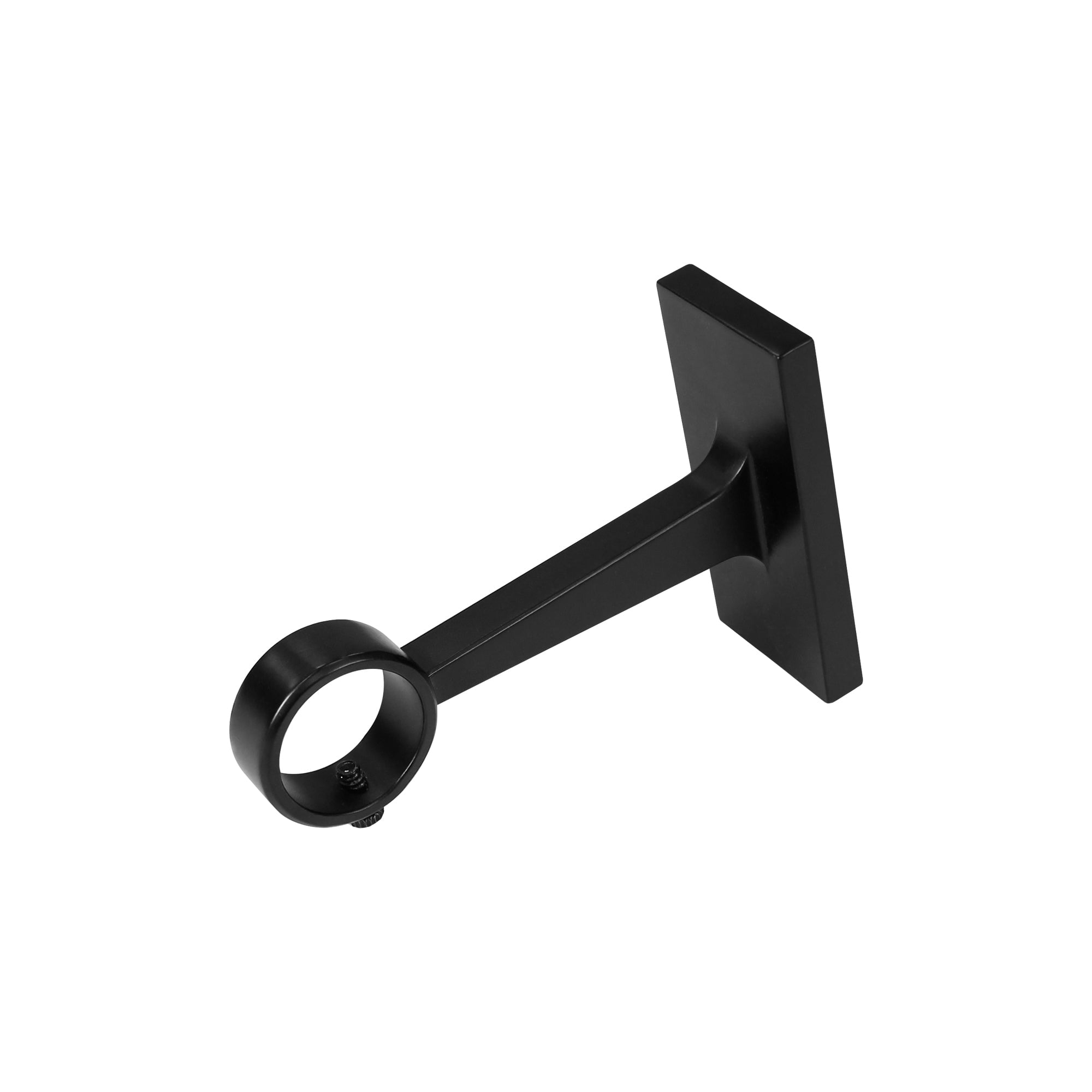 Lumi Home Furnishings Non-Adjustable Single Curtain Rod Brackets 1 in. (2-Piece)