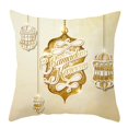 thumbnail image 1 of EIMELI Pillow Case Decorative Hidden Zipper Stylish Moon Star Printed Sofa Cushion Protector, 1 of 5
