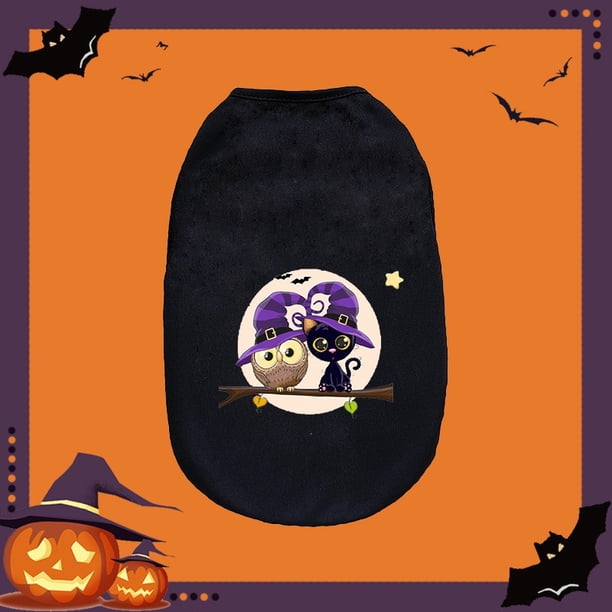 Halloween Divertida Ropa Para Mascotas Gato/Perro Pequeño Y Mediano Chaleco Para Perros