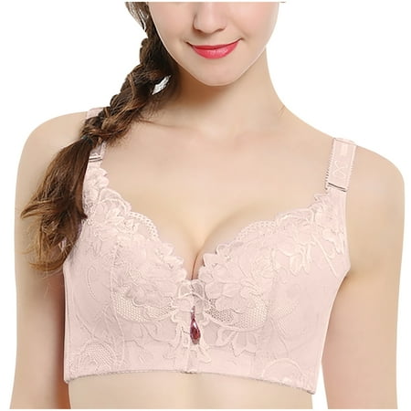 

Holiday Savings 2022! Feltree Womens 18 Hour Original Comfort Strap Wirefree Bra Women s Stretch Plus Size Sports Bra Underwear Yoga Hollow Out Bra Intimates