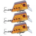 thumbnail image 4 of 3 Pcs Cube Mini Appât Leurre Poisson Artificiel Outil de Pêche avec Hameçons Tranchants5, 4 of 9