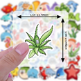 thumbnail image 5 of YEZDIX 35pcs Marine Life Animal Stickers Waterproof Vinyl for Laptops, 5 of 5
