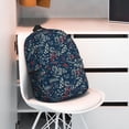 thumbnail image 3 of Easygdp Merry Christmas Winter Leaves Snowflakes Mochila Ligera de 15 Pulgadas para Estudiantes, Mochila Cómoda para la Escuela y Viajes, Correas Ajustables, 3 of 6