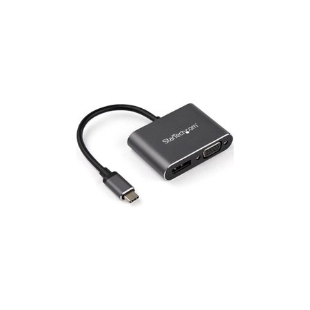 UPC: 0065030884426 | StarTech USB-C to DisplayPort or VGA Monitor Adapter CDP2DPVGA
