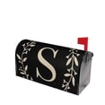 thumbnail image 3 of PHELIKA Classic Monogram Letter S Magnetic Mailbox Covers Standard Size 25.5"H x 21"W, 3 of 8