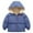 Blue, variant on URMAGIC 1-6 Year Toddler Kids Little Boys Girls Winter Warm Thick Fleece Hooded Coat Jacket Outwear