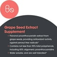thumbnail image 5 of Allergy Research Group Grape Pips - Grape Seed Extract, Proanthocyanidins, Polyphenols, Herbal Supplement, Organic, 300mg Capsules - 90 Count, 5 of 7