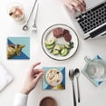 thumbnail image 1 of FMSHPON Lion Set of 6 Coaster for Drinks, Absorbent Ceramic Stone Coasters Cup Mat with Cork Base for Home Kitchen Room Coffee Table Bar Decor, 1 of 4