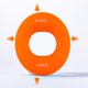thumbnail image 2 of Hugtrwg Silicona Finger Power Ring Pinza Muñeca Redonda para Fitness Training (naranja), 2 of 6