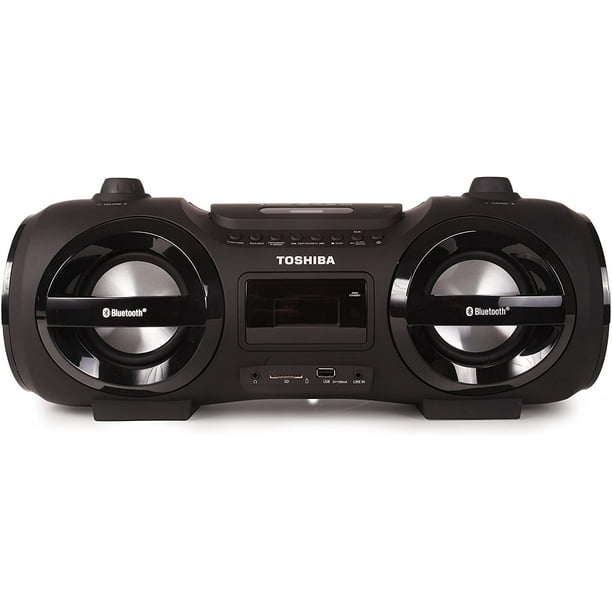 Toshiba Portable Bluetooth Wireless Boombox Speaker, CD Player, FM Radio (TYCWU500) Walmart.ca