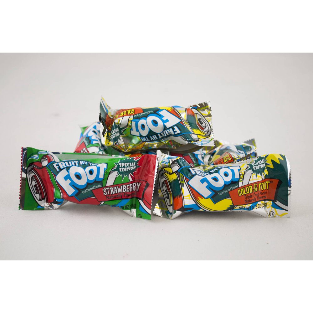 Fruit by the Foot Strawberry and Fruit Punch Variety 0.75 oz. pouch