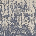 thumbnail image 5 of SAFAVIEH Restoration Vintage Dalton Floral Wool Area Rug, Ivory/Blue, 6' x 6' Round, 5 of 6