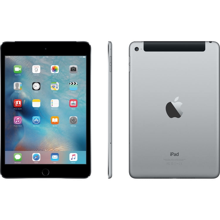 Restored Apple iPad Mini 4th Gen 128GB Wi-Fi + 4G Cellular