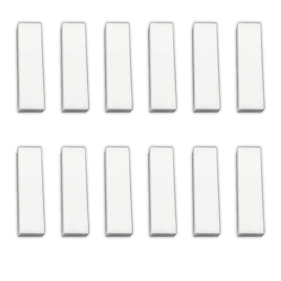Vogacara 12X pulidor de uñas, bloque de amortiguación, ladrillo de lijado, alta elasticidad, tamaño compacto, práctica seguridad, lima de uñas Juegos de manicura Vogacara CE015752-01