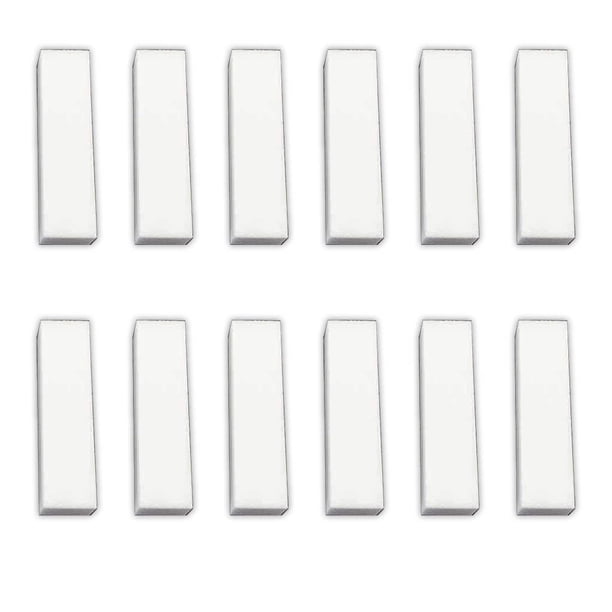 Jumpingount 12X pulidor de uñas bloque de amortiguación ladrillo de lijado práctico gran resistencia ahorro de espacio suministros de manicura profesional Juegos de manicura Jumpingount CE015752-01