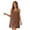 W10-Coffee, variant on Womens Pajamas O Neck Solid Color Sleepwear Sleeveless Bathrobe Casual Clothes M Green