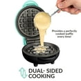 thumbnail image 5 of MyMini Waffle Maker, Teal, 5 of 11