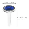 thumbnail image 2 of TABLZONE 200Pcs Creative Multi Color Round Metal Brads Fasteners for DIY Projects and Craft Decoration, 2 of 8