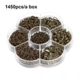 thumbnail image 4 of 1450 Pieces/Set Open Jump Rings Bangle 3-10mm Connectors Jewellery Findings DIY Crafting Handicraft Accessories Silver, 4 of 10