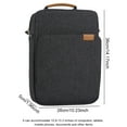 thumbnail image 6 of husxh 9.8-13.3 Inch Tablet Shoulder Bag with Shoulder Strap Carrying Case Portable Sleeve Tablet Bag for iPad Galaxy Tab, 6 of 9