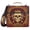Medieval Skeleton, variant on 3 Ring Zipper Binder with Shoulder Strap Waterproof Trapper Keeper 2 Inch D-Ring 500 Sheets Capacity Watercolor Turtle Jellyfish