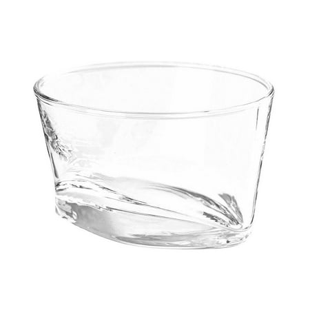

Guichaokj Hard Liquor Serving Cup Glass Dessert Holder Special Drink Server Salad Container