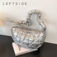 thumbnail image 2 of LEFTSIDE-Bolso de hombro acolchado para mujer, bandolera de tela acolchada, estilo informal, a la moda, Y2K, 2023 xuanjing unisex, 2 of 2