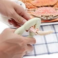 thumbnail image 6 of Plastic Nut Cracker Tool with Crab Sheller, Multi-Purpose Kitchen Clamp for Walnuts Seafood, Ergonomic Non-Slip Grip Dishwasher Safe Shelling Gadget, 6 of 6
