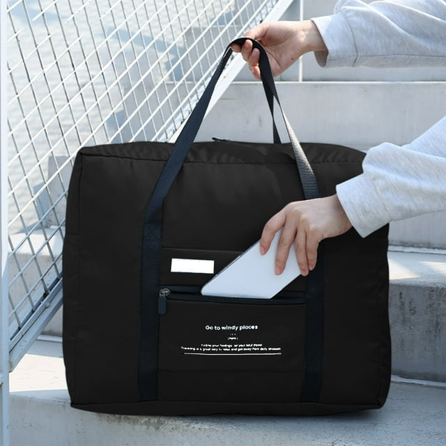 Birdeem Sac à Bagages Pliable, Sac à Dos de Voyage Imperméable et Pliable, Grande Capacité avec Multiples Poches, Design Compact Portable pour Voyages d'Affaires et Extérieur, Dimensions 16.9 X 6.6 X 13.5 Po