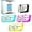 1 BK + 2 C + 2 M + 2 Y, variant on CMYi Combo Pack of 8 Inkjet Printer Ink Cartridges Compatible for Epson 127, 2 Black, 2 Cyan, 2 Magenta, 2 Yellow