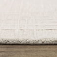 thumbnail image 4 of Rizzy Rugs Jazz Area Rug JZZ973 Ivory Banded Scratches, 8' 9" x 11' 9", Ivory, 4 of 4