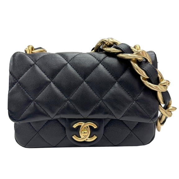 Pre-Owned CHANEL Chanel Matelasse 20 AS3214 Small Flap Bag Random Number Chain Shoulder...
