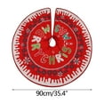 thumbnail image 3 of Up to 50% off Lksixu Christmas Tree Skirt 35.4" Printed Tree Skirt Home Christmas Tree Decoration,Red Skirts Decorations for Merry Christmas Party, Christmas Decorations Christmas Gifts, 3 of 8