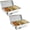 3*1/3Food Warmer, variant on 9QT Electric Chafing Dish Buffet Set with Digital Temperature Control, Stainless Steel Food Warmer with Warming Tray and Lid, Portable Catering Server for Parties Weddings Banquets, 23x14x11 Inch