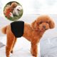 thumbnail image 2 of Paquete de 3 pañales lavables para perros machos, envolturas reutilizables para perros machos, bandas para el vientre altamente absorbentes, envoltura para orinar para perrito niño, café + negro +, 2 of 6