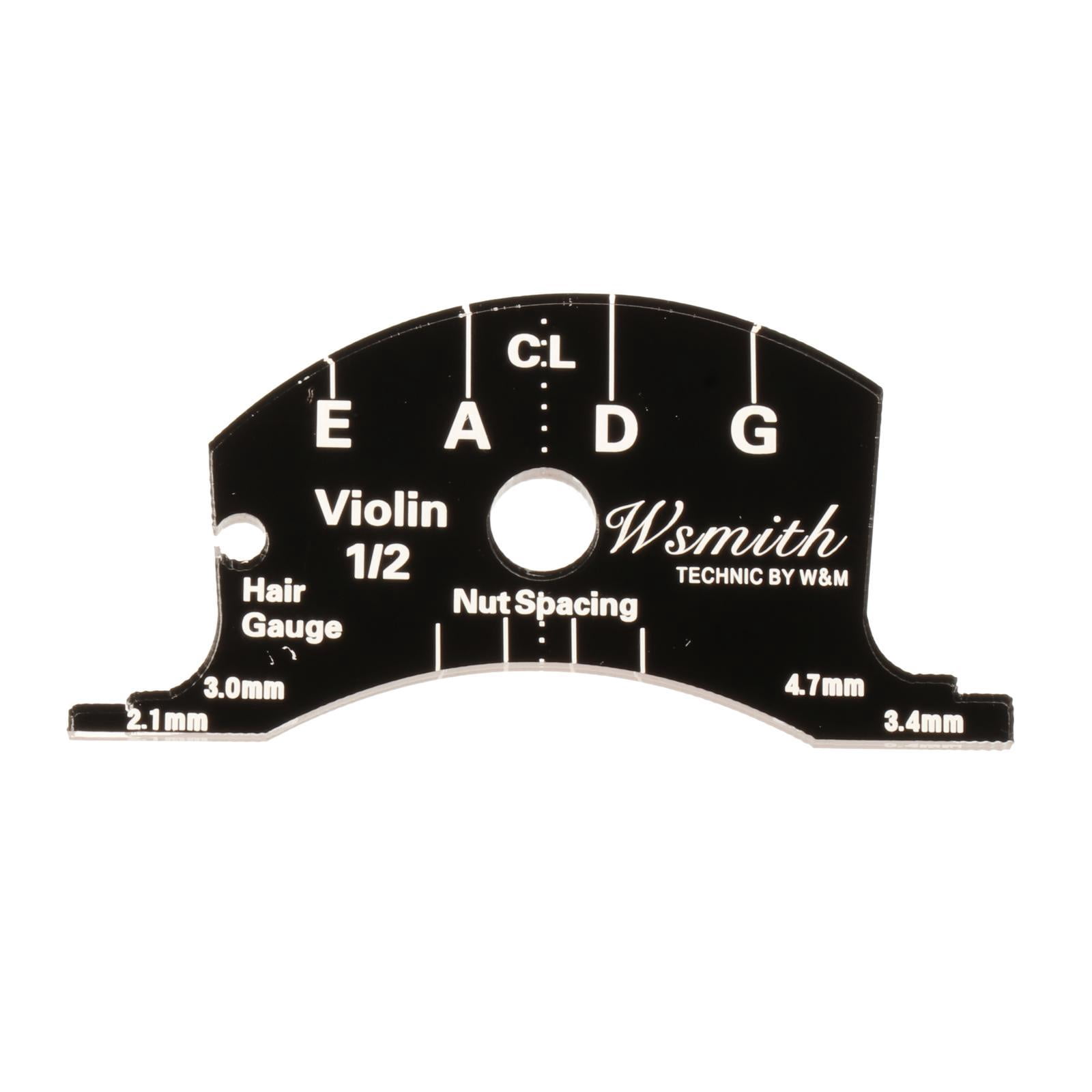 Violin Bridge Fingerboard Template Reference for Violin Accessories , 1 ...