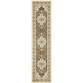 thumbnail image 3 of SAFAVIEH Florenteen Eden Traditional Area Rug, Ivory/Brown, 5'1" x 7'7", 3 of 5
