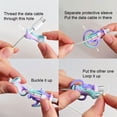 thumbnail image 4 of 10Pcs Silicone Charging Cable Protector, Vacemry Phone Charger Head Protector, Silicone Cartoon Cable Case With Breakage Protection And Storage Loop For Charger Cord, Cute Desk Decor For Home Office, 4 of 6