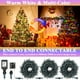 thumbnail image 4 of Luces para árbol de Navidad Decute, 300 LED, 108 pies, 11 modos, resistentes al agua, 4 of 8