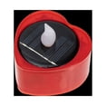 thumbnail image 1 of Raindrops Solar Powered Red Candle Lamp Flameless LED Outdoor Landscape Light for Home Decor, 1 of 8