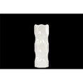 thumbnail image 1 of Urban Trends Collection 24421 Ceramic Round Cylindrical Vase With Dimpled Sides, Medium - White, 1 of 1