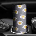 thumbnail image 6 of Daisy Gifts for Women Girl - Daisy Flowers Tumblers - Cute Skinny Tumbler 20 OZ with Lid and Straw for Birthday Gifts for Women, Friends Female, 6 of 6